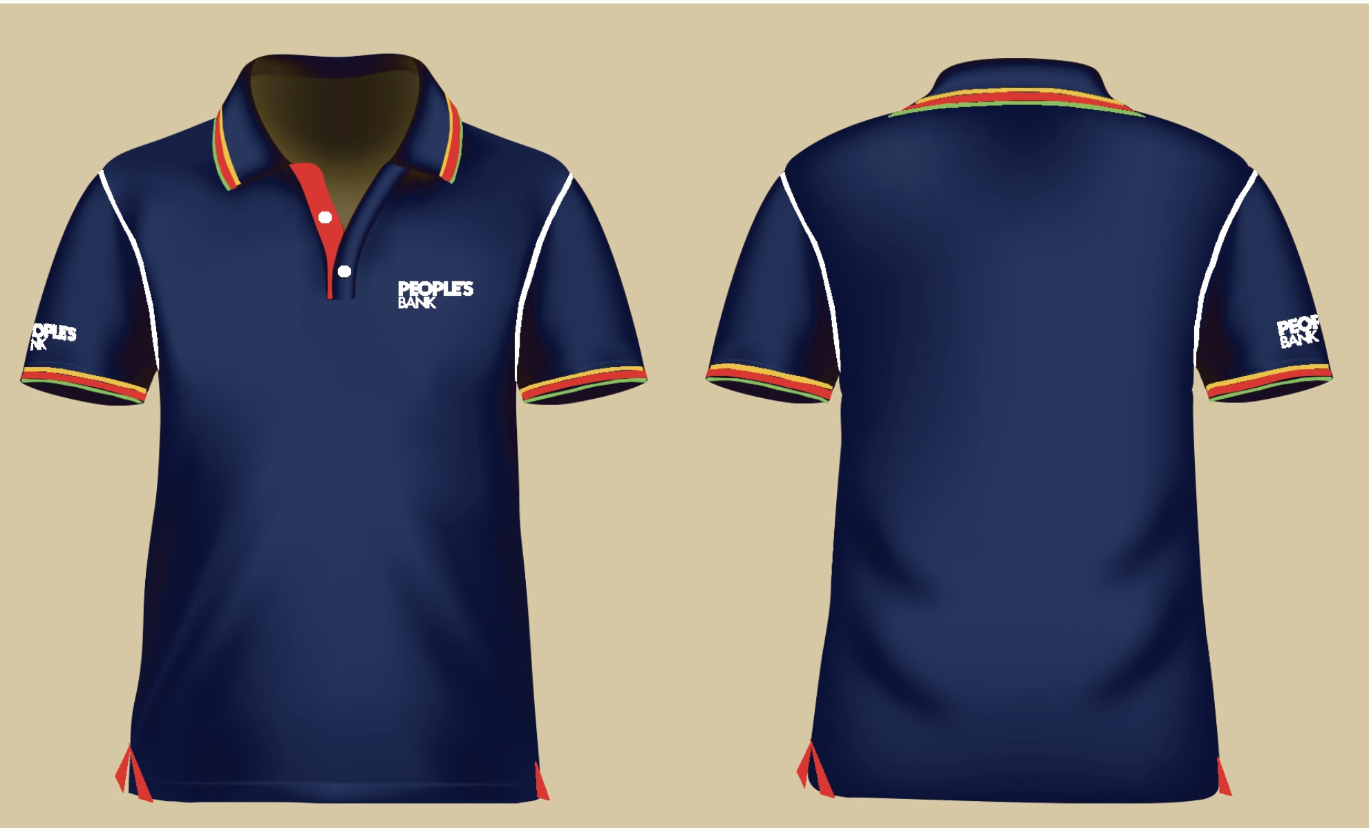 People's Bank Official T Shirt